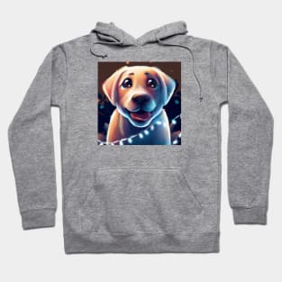 Cute Labrador Retriever Drawing Hoodie